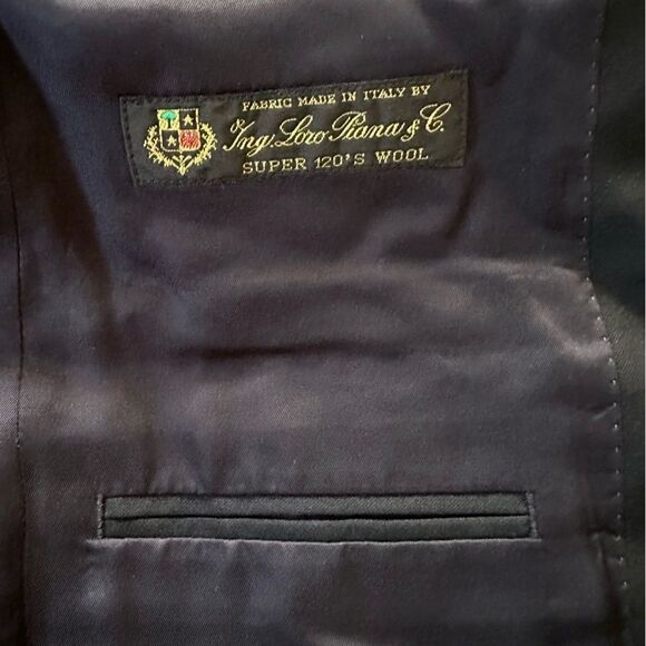 JCREW ludlow Italian wool blazer jacket, made in Italy men’s large tall - Picture 5 of 6